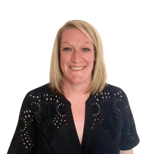 Alicia Dawson, psychotherapeutic counsellor, smiling